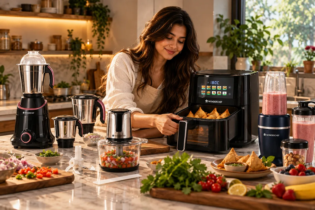 Post #6: Only appliances that earned a permanent spot on my counter 🍳 Air fryer, chopper & mixer — honest picks, no fluff.