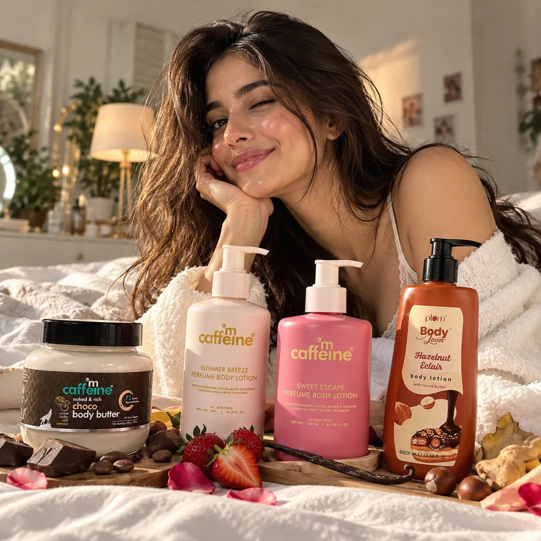 Post #7: Your body deserves skincare too ๐ Coffee scrubs, body washes & lotions that make shower time feel like a spa.