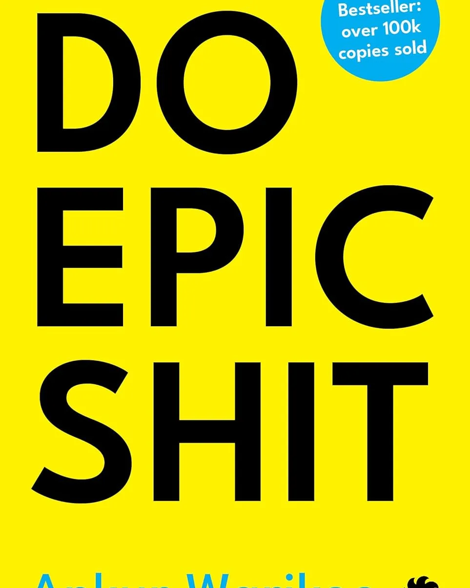 Post #3: Do Epic Shit (2021), the first book. Hardcover on Amazon.in.