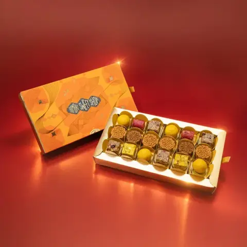 Photo of Assorted Mithai Box of 18