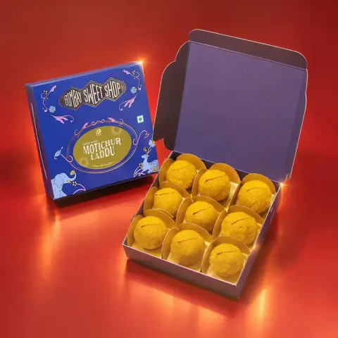 Photo of Mighty Motichur Laddu (Box of 9)