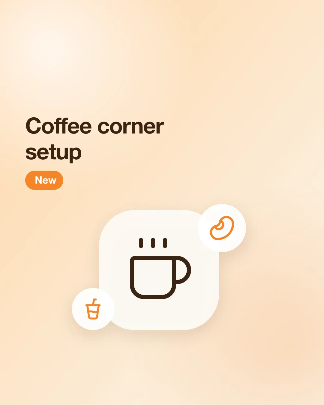 Post #12: A tiny coffee corner that makes mornings better. Posted today, so it wears the NEW badge.

Sample post: example products