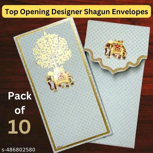 Post #4: Catalog Name:*Gifting Envelopes*
Product Breadth: 19 cm
Product Height: 1 cm
Product Length: 9 cm
Net Quantity (N): 10
D